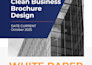 design white paper, brochure, and flyer